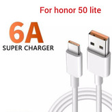 کابل شارژ honor 50 lite پورت نارنجی کیفیت عالی ( کابل شارژ آنر 50 lite )