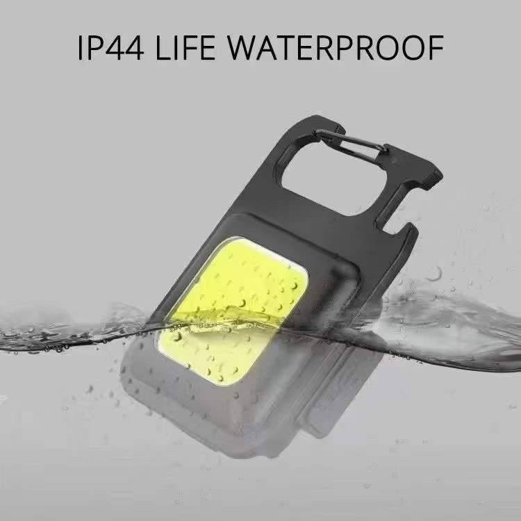 چراغ قوه جیبی cob مدل keychain light دارای آهنربا کیفیت معمولی