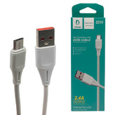 کابل شارژ دنمن میکرو مدل D01v کیفیت عالی ( صد در صد فست شارژ )