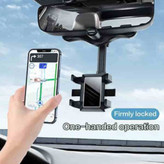هولدر موبایل آینه ای ماشین مدل ZJ099 phone holder کیفیت عالی