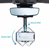 هولدر موبایل آینه ای ماشین مدل ZJ099 phone holder کیفیت عالی