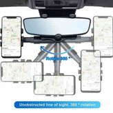 هولدر موبایل آینه ای ماشین مدل ZJ099 phone holder کیفیت عالی