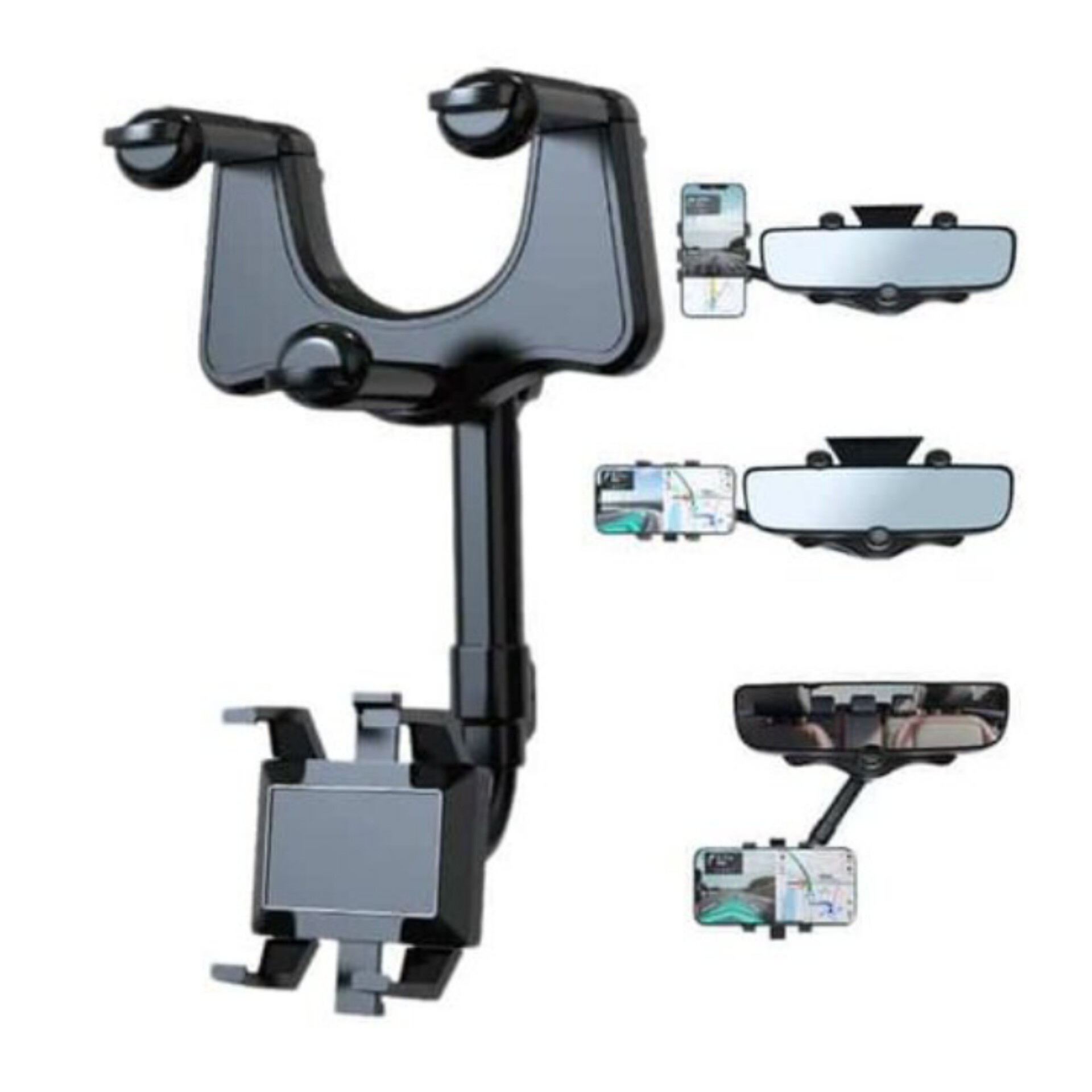 هولدر موبایل آینه ای ماشین مدل ZJ099 phone holder کیفیت عالی