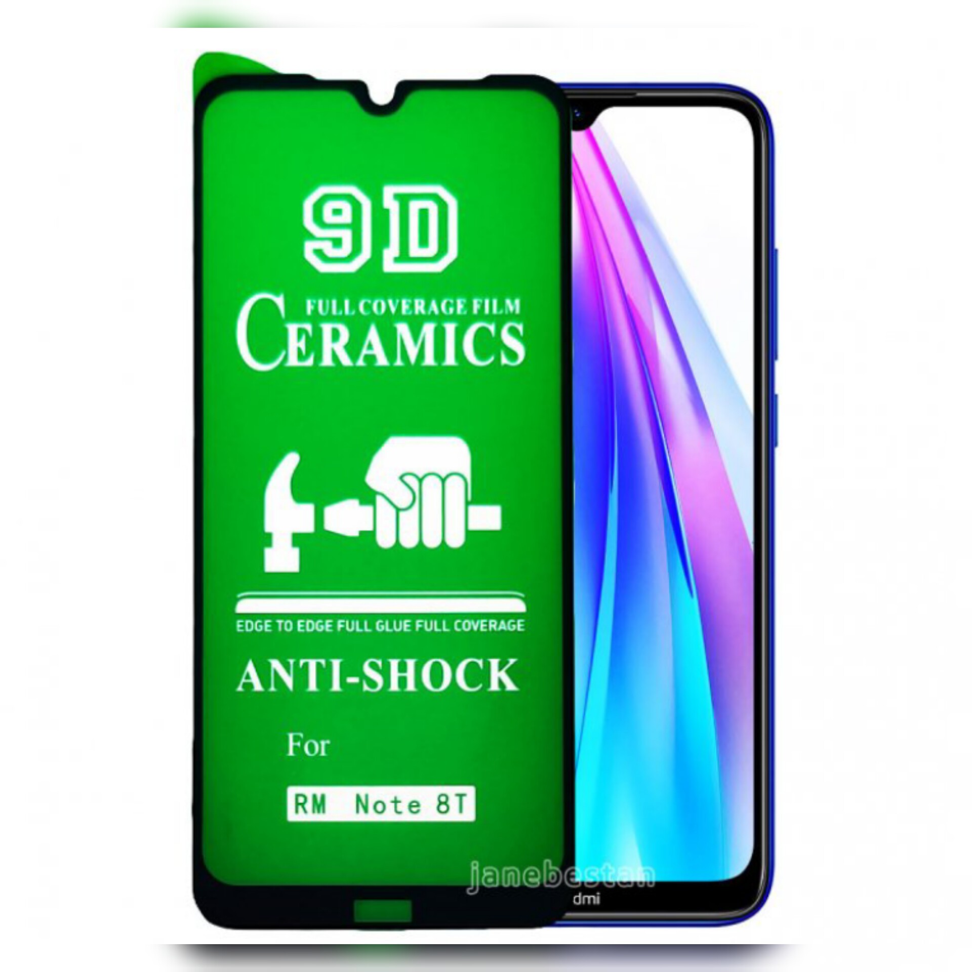 گلس سرامیکی شیائومی redmi note 8t کیفیت عالی
