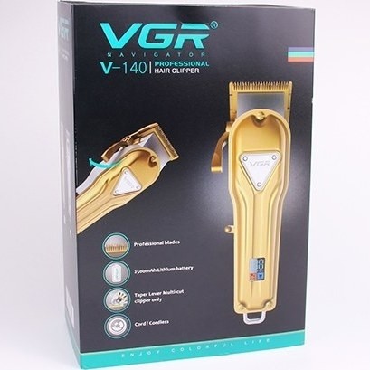 ماشین اصلاح موی سر و صورت وی جی ار مدل VGR V-140 ریش تراش حجم زن خط زن صفر زن شیور