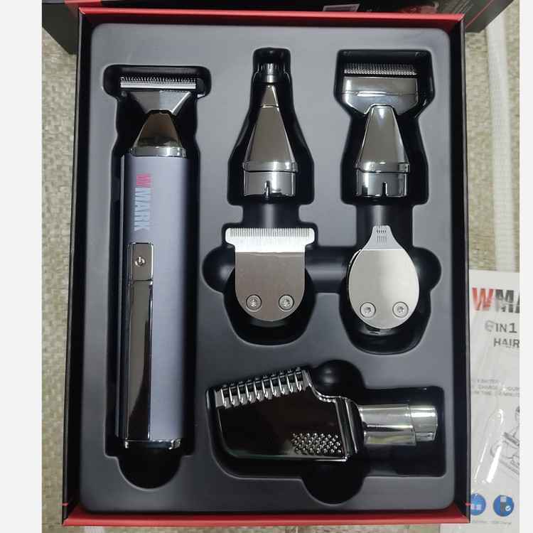 ماشین اصلاح 6 کاره حرفه ای دبلیو مارک مدل HT001 WMARK
