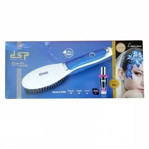 برس حرارتی دی اس پی کراتینه DSP 10028 شانه حرارتی اتو مو حالت دهنده مو