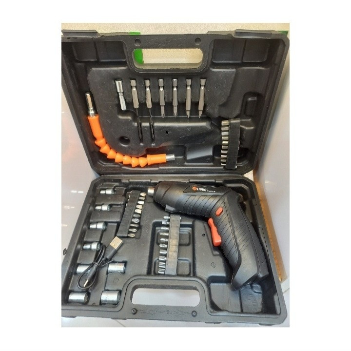 پیچ گوشتی شارژی مارک LIDUO TOOLS مدل 45 پارچه POL-LD202