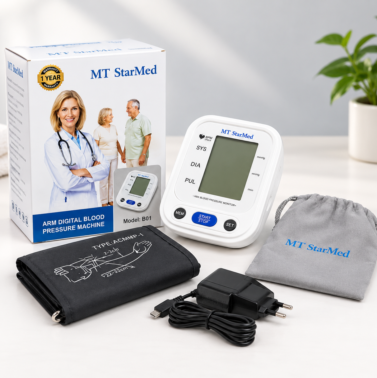 فشارسنج دیجیتال MT STARMED