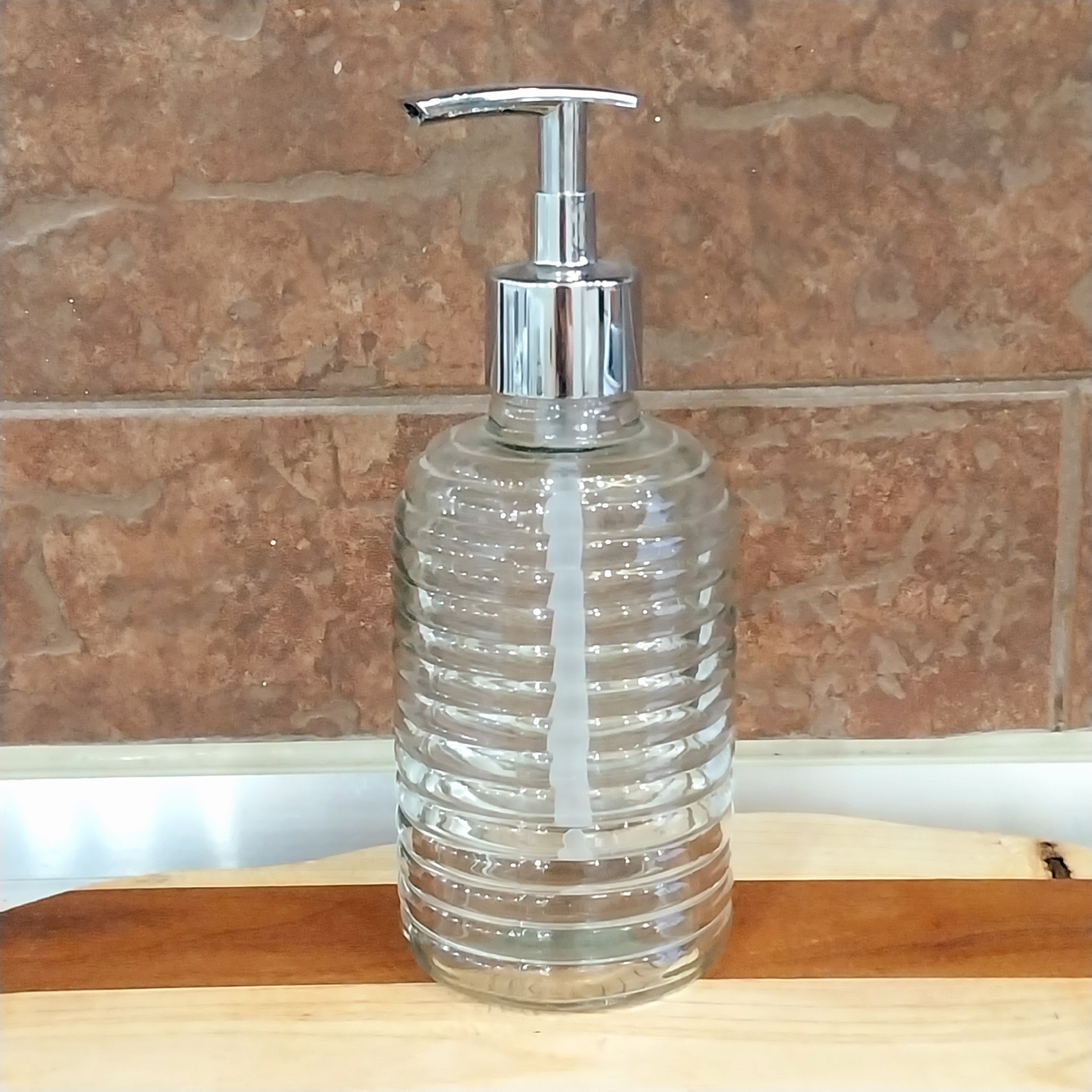 جا مایع ظرفشویی شیشه ای