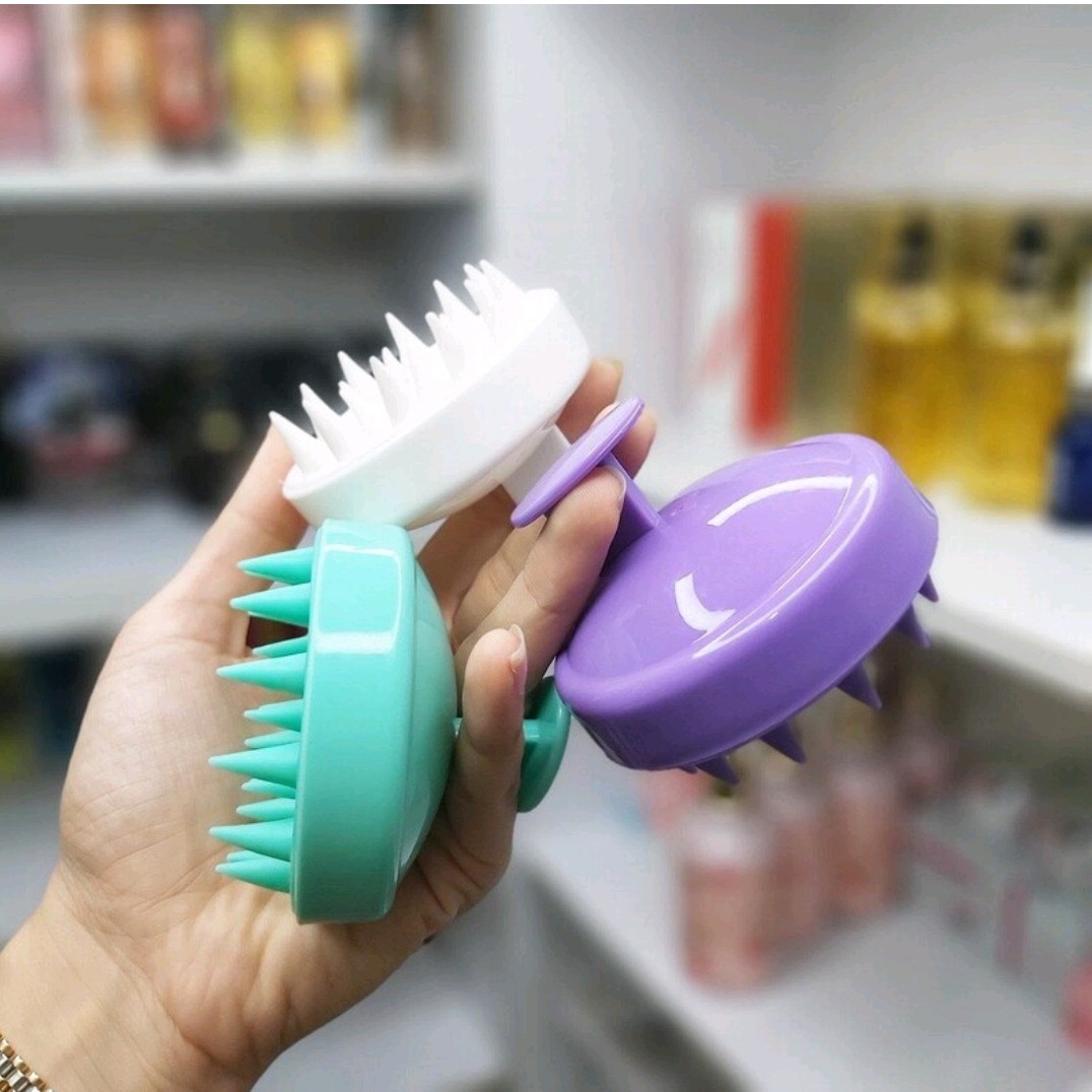 سرشور و ماساژور سر سیلیکونی