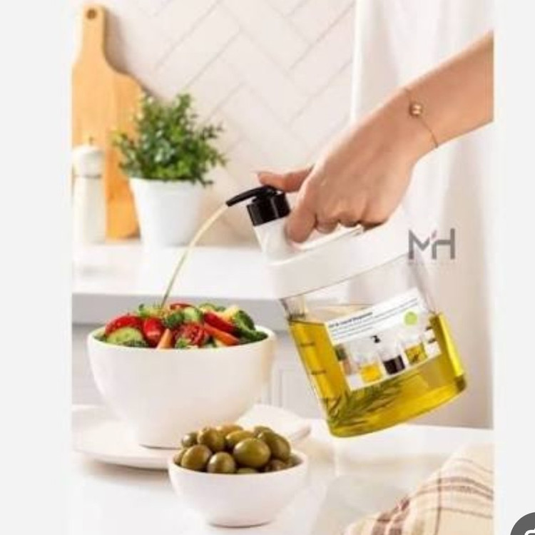 ظرف روغن ریز پمپی MH