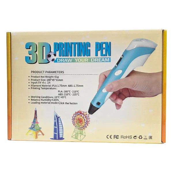 قلم طراحی سه بعدی مدل 3D Printing Pen