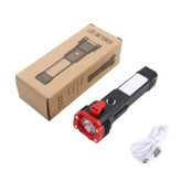 چراغ قوه اضطراری شارژی 8 کاره مدل LED 3W TORCH