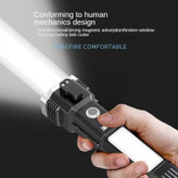 چراغ قوه اضطراری شارژی 8 کاره مدل LED 3W TORCH