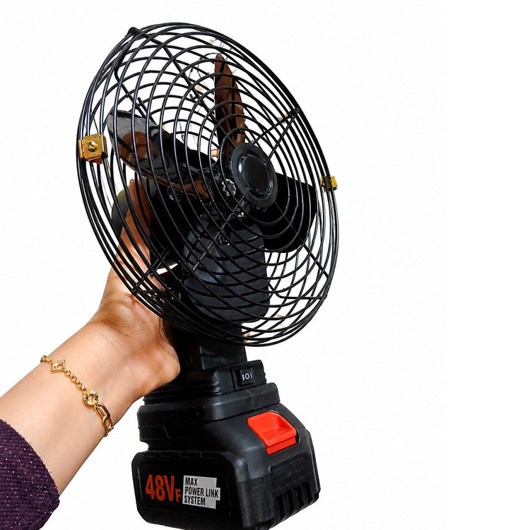 پنکه شارژی توری فلزی مدل FAN LITHIUM