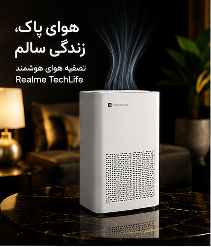 دستگاه تصفیه هوای هوشمند پرمیوم مدل ایرلوکس پرو فیلتر HEPA H12