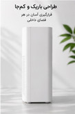 دستگاه تصفیه هوا خانگی با فیلتر HEPA H12 و سنسور کیفیت هوا