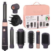 ست مو آرایی حرفهای ایتالیایی ENZO Professional مدل EN-4133 Pro Max هفتکاره اورجینال + کیف هدیه چرم