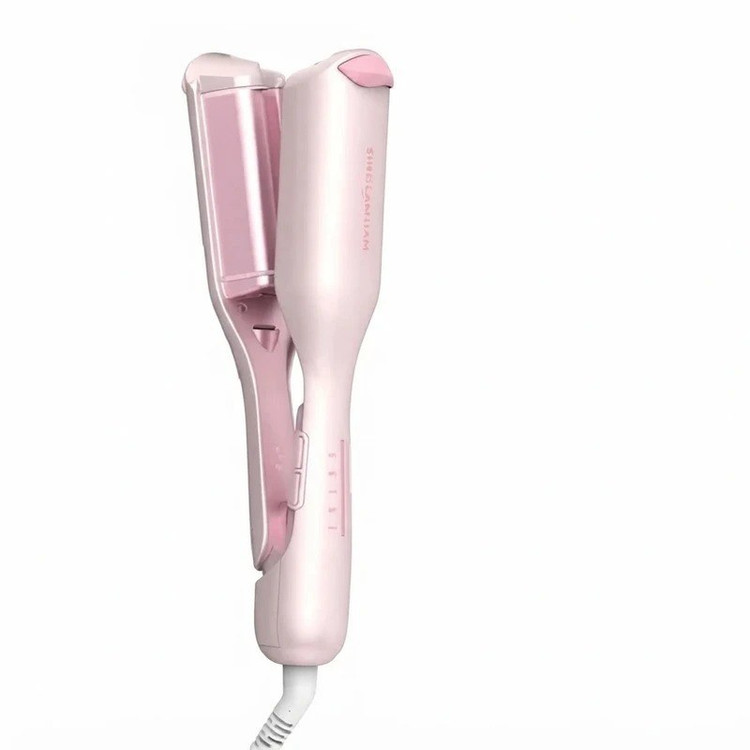 فر کننده مو شیگلم مدل cuppid s charm Beach Babe Hair Waver سایز 25 با پوشش سرامیک و تنظیم دما تا 210 درج+ (ارسال رایگان)