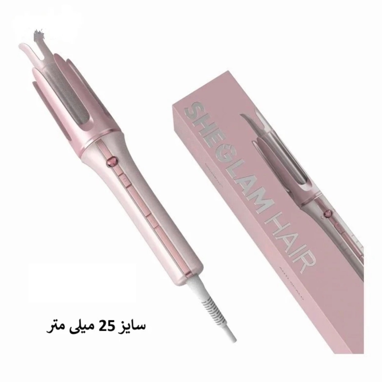 فر کننده و حالت دهنده مو شیگلم مدل Cupids Charm One-Touch 25mm(اورجینال انگلیس)+ (ارسال رایگان)